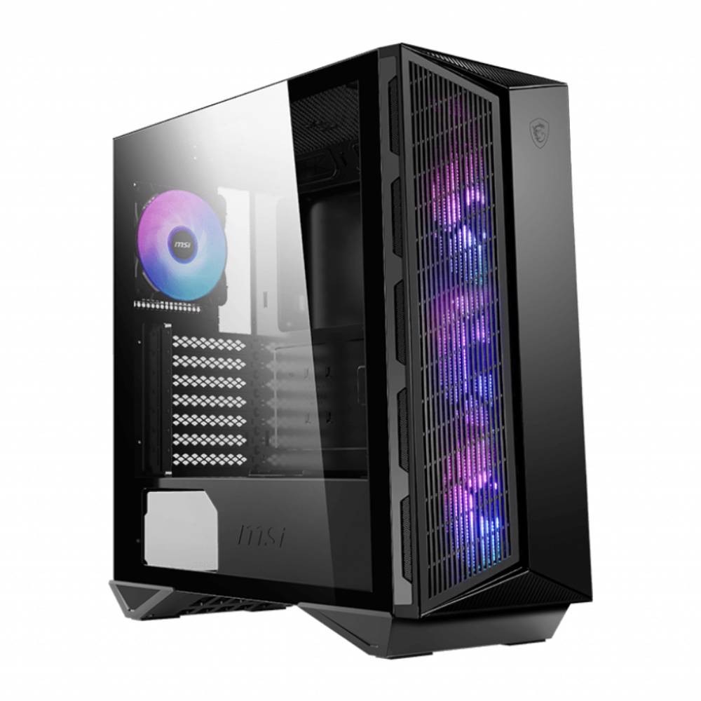 MSI MPG GUNGNIR 111R Tempered Glass RGB USB 3.2 ATX Mid Tower Kasa görsel 1