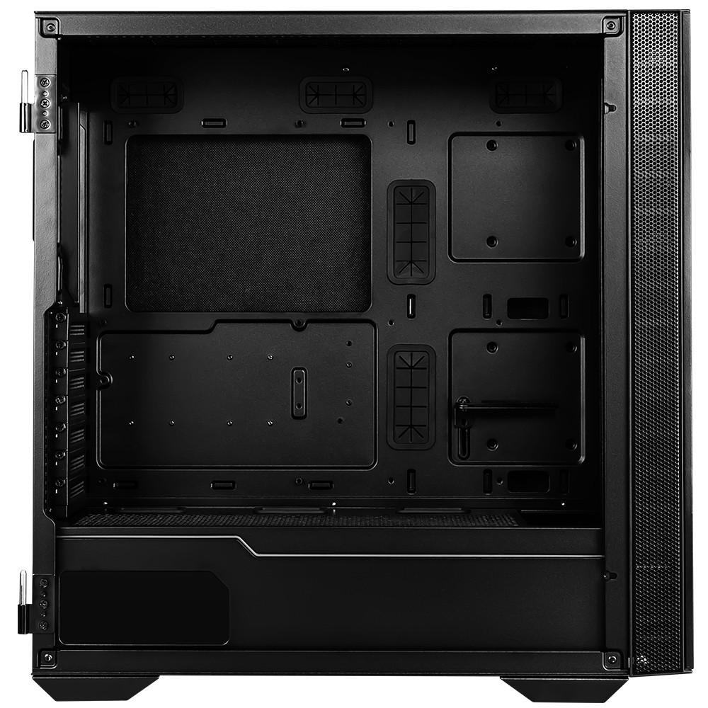 MSI MPG QUIETUDE 100S A-RGB USB-C 2xUSB 3.2 Tempered Glass Siyah ATX Mid Tower Kasa
