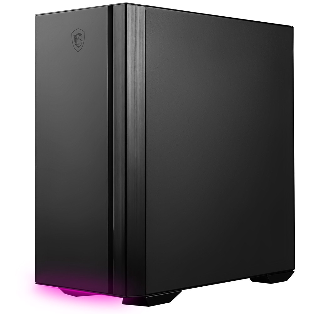 MSI MPG QUIETUDE 100S A-RGB USB-C 2xUSB 3.2 Tempered Glass Siyah ATX Mid Tower Kasa