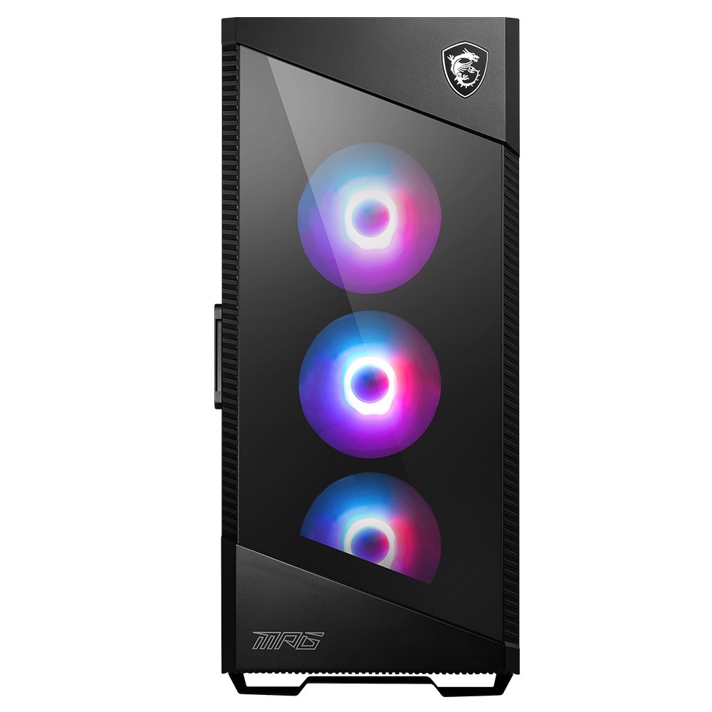 MSI MPG VELOX 100R A-RGB USB-C 2xUSB 3.2 Tempered Glass Siyah ATX Mid Tower Kasa