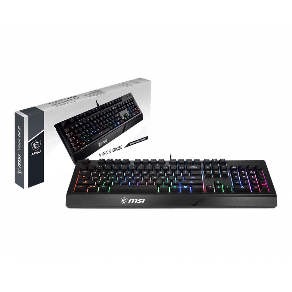 MSI Vigor GK20 Türkçe RGB Gaming Klavye