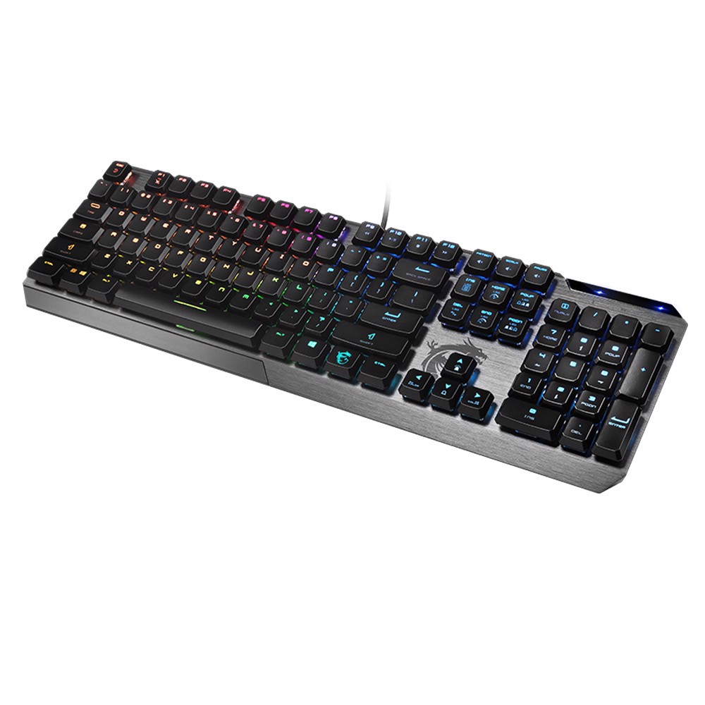 MSI Vigor GK50 Low Profile TR RGB Mekanik Gaming Klavye