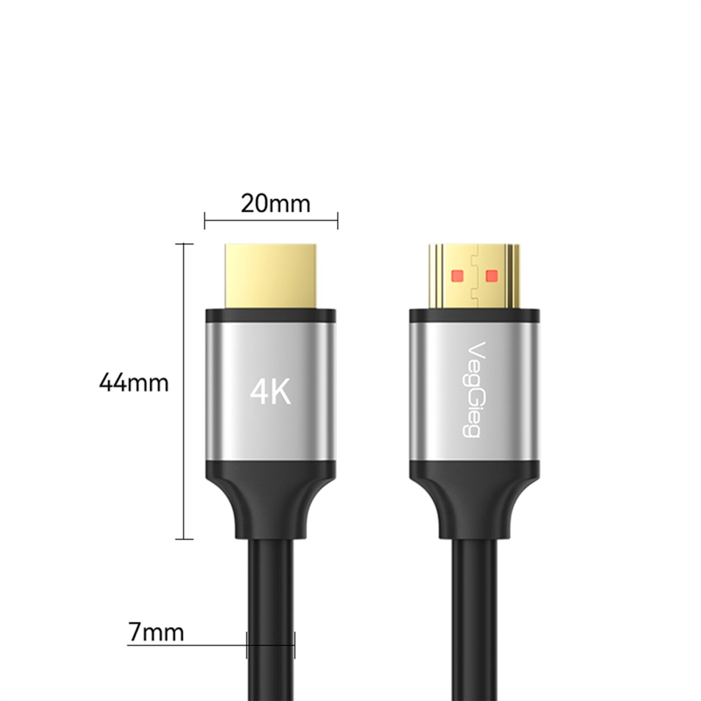 VegGieg 4K 60Hz 18Gbps HDR ARC HDCP HDMI 2.0 Kablo 1.5 Metre