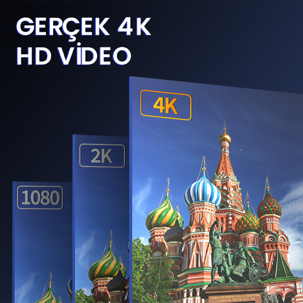 VegGieg 4K 30Hz DisplayPort to HDMI Dönüştürücü Kablo 1.5 Metre