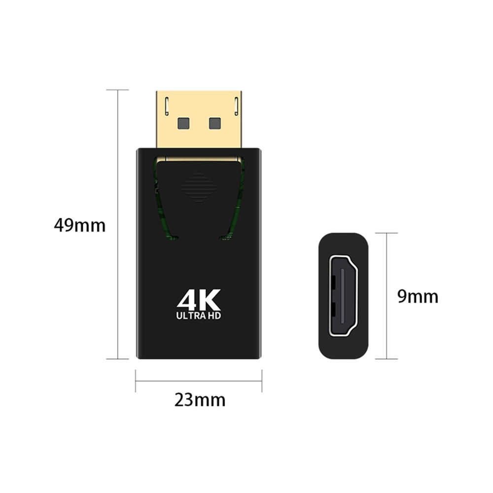 VegGieg 4K 30Hz DisplayPort to HDMI Çevirici Dönüştürücü Adaptör