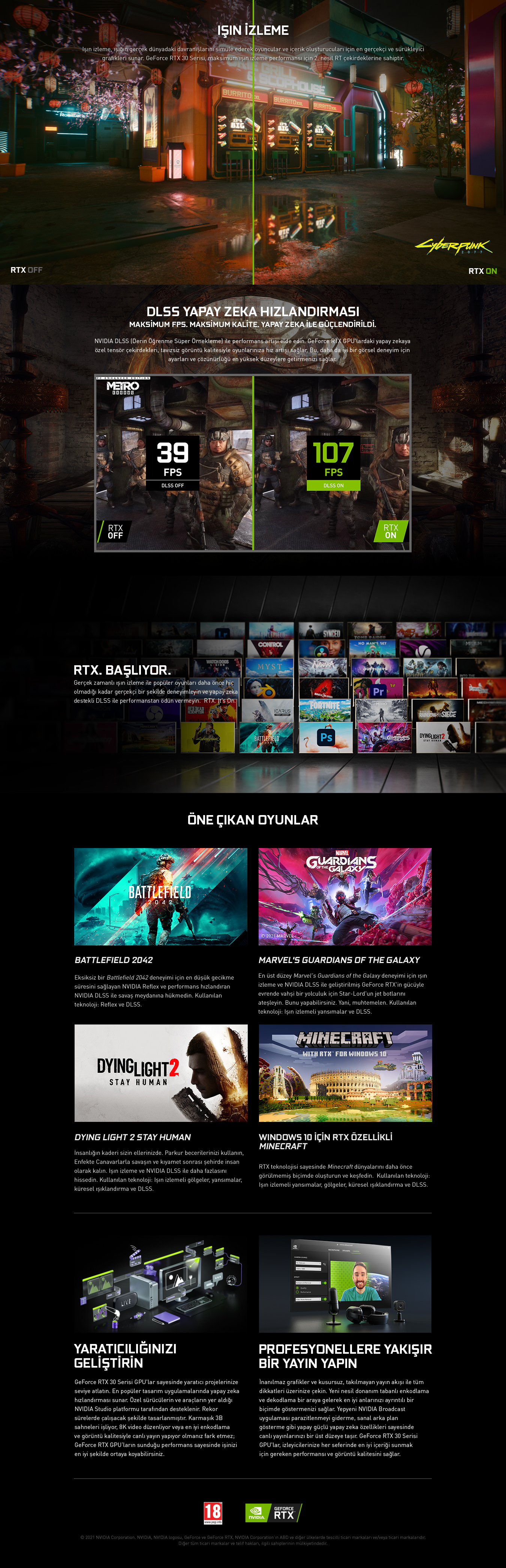 GeForce RTX PCs
