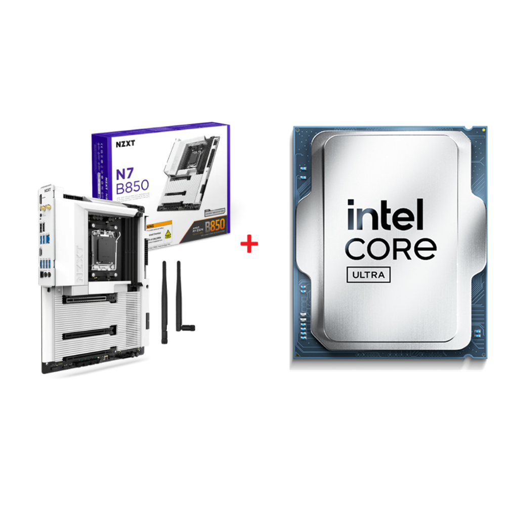 NZXT N7 B850 8000MHz(OC) DDR5-AMD Ryzen 5 7600 3.8 GHz 32MB Önbellek 6 Çekirdek AM5