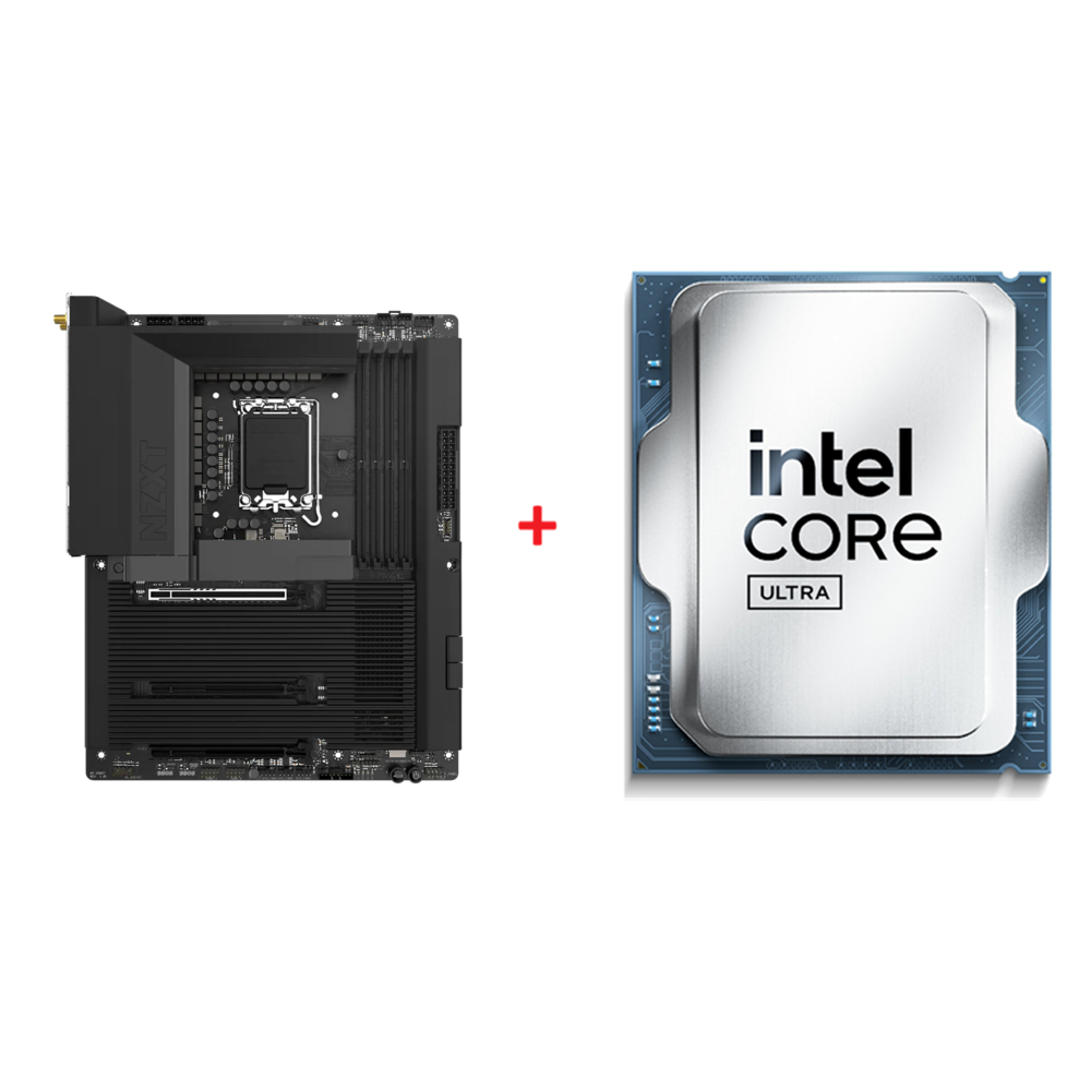 NZXT N7 Z890 8000MHz(OC) DDR5-INTEL Core Ultra 7 270K Plus 3.7GHz 40MB Önbellek 24 Çekirdek 1851