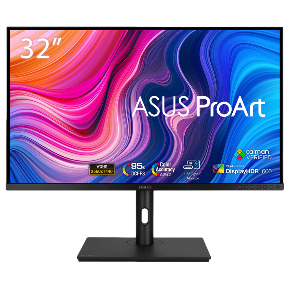 ASUS ProArt Display PA328CGV 32" 165Hz 5ms USB-C HDMI FreeSync Premium Pro Pivot HDR QHD IPS Monitör
