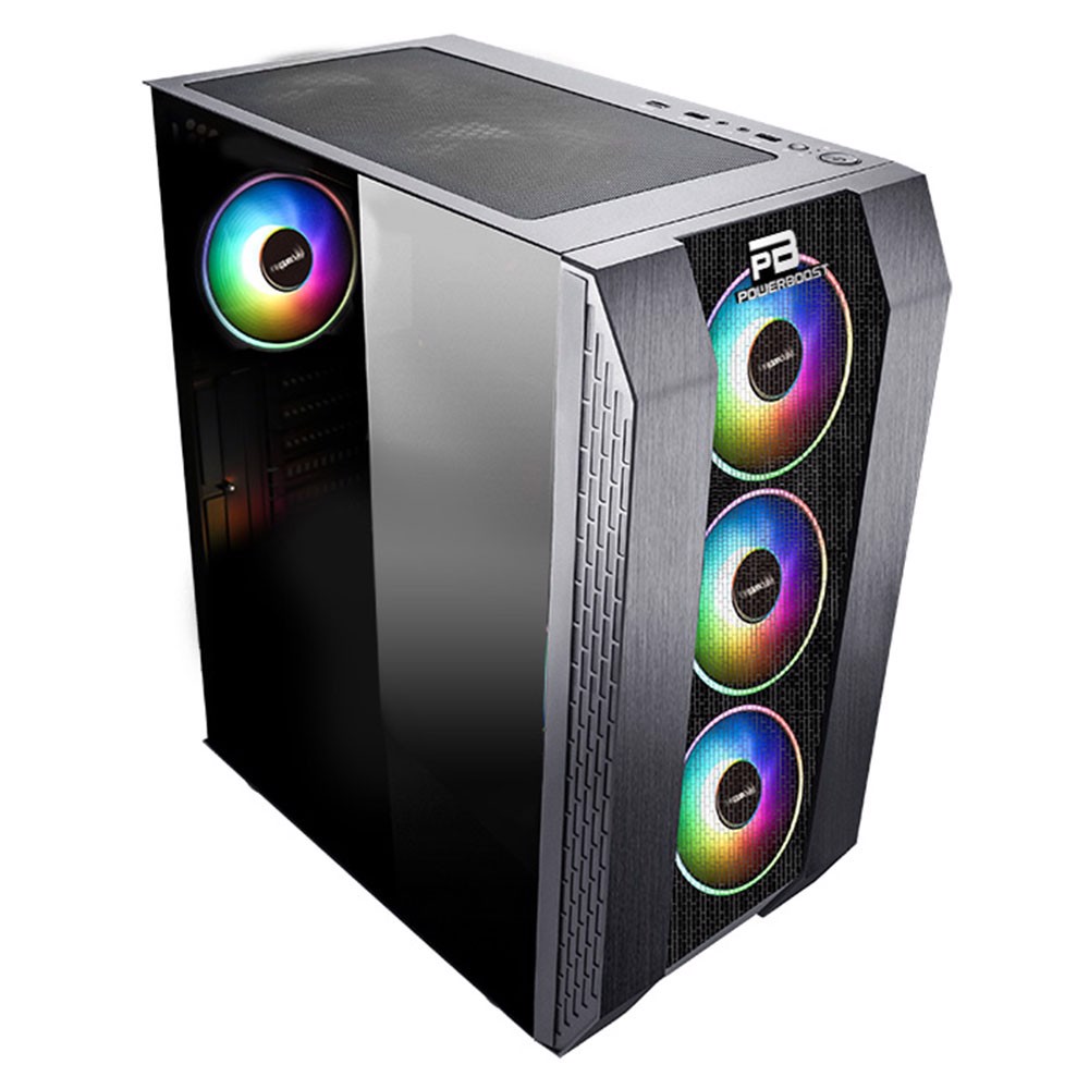 POWER BOOST VK-P3305B 500W Mesh Panel USB 3.0 Mid Tower Kasa