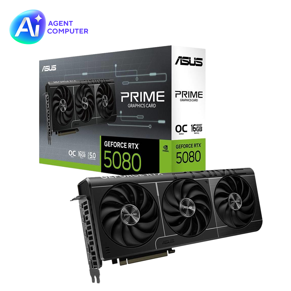 ASUS PRIME GeForce RTX 5080 16GB GDDR7 OC Edition 256 Bit Ekran Kartı