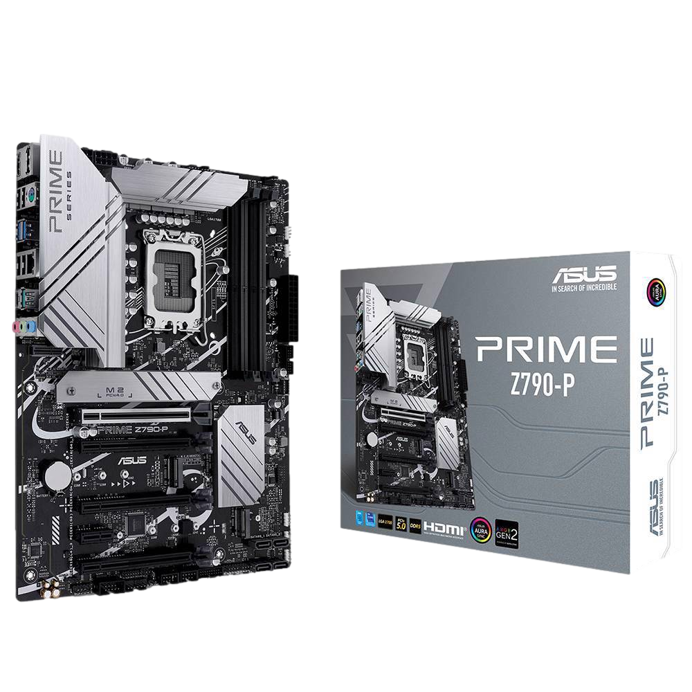 ASUS PRIME Z790-P 7200MHz(OC) DDR5 Soket 1700 M.2 HDMI DP ATX Anakart görsel 1