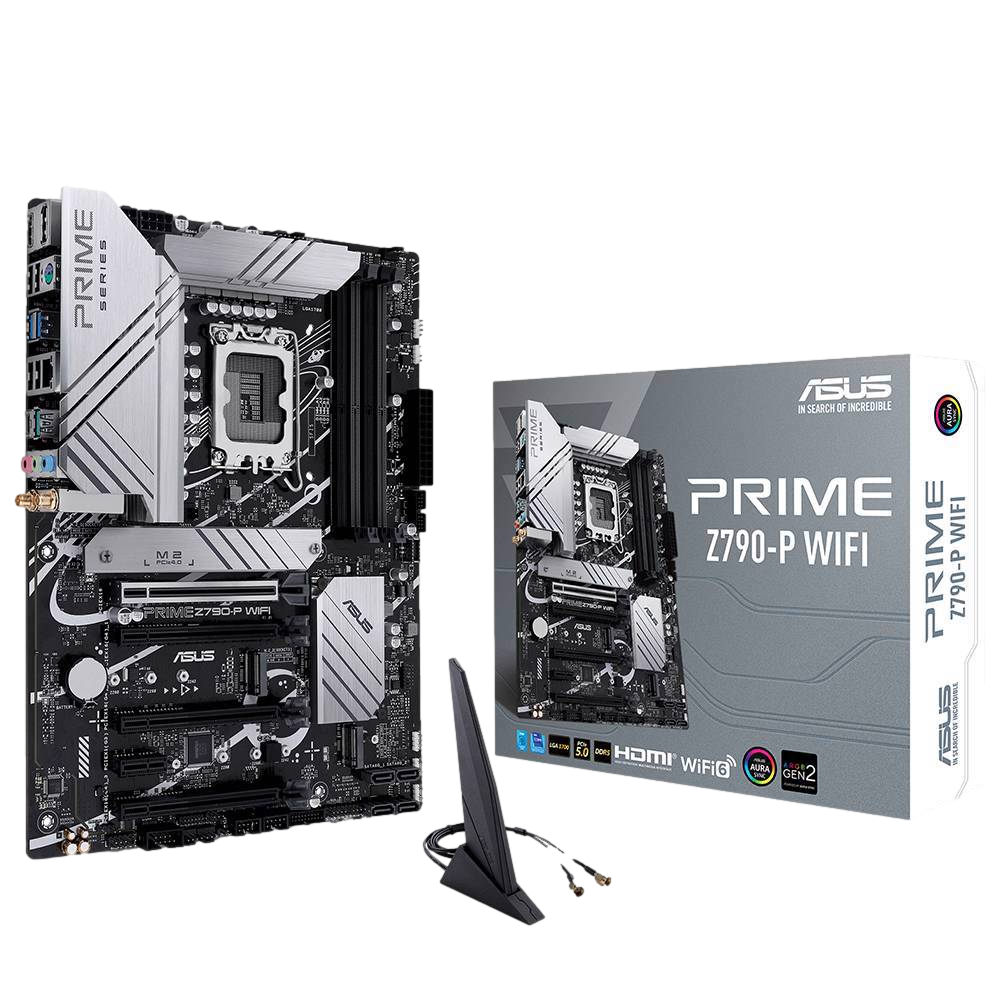 ASUS PRIME Z790-P WIFI 7200MHz(OC) DDR5 Soket 1700 M.2 HDMI DP ATX Anakart