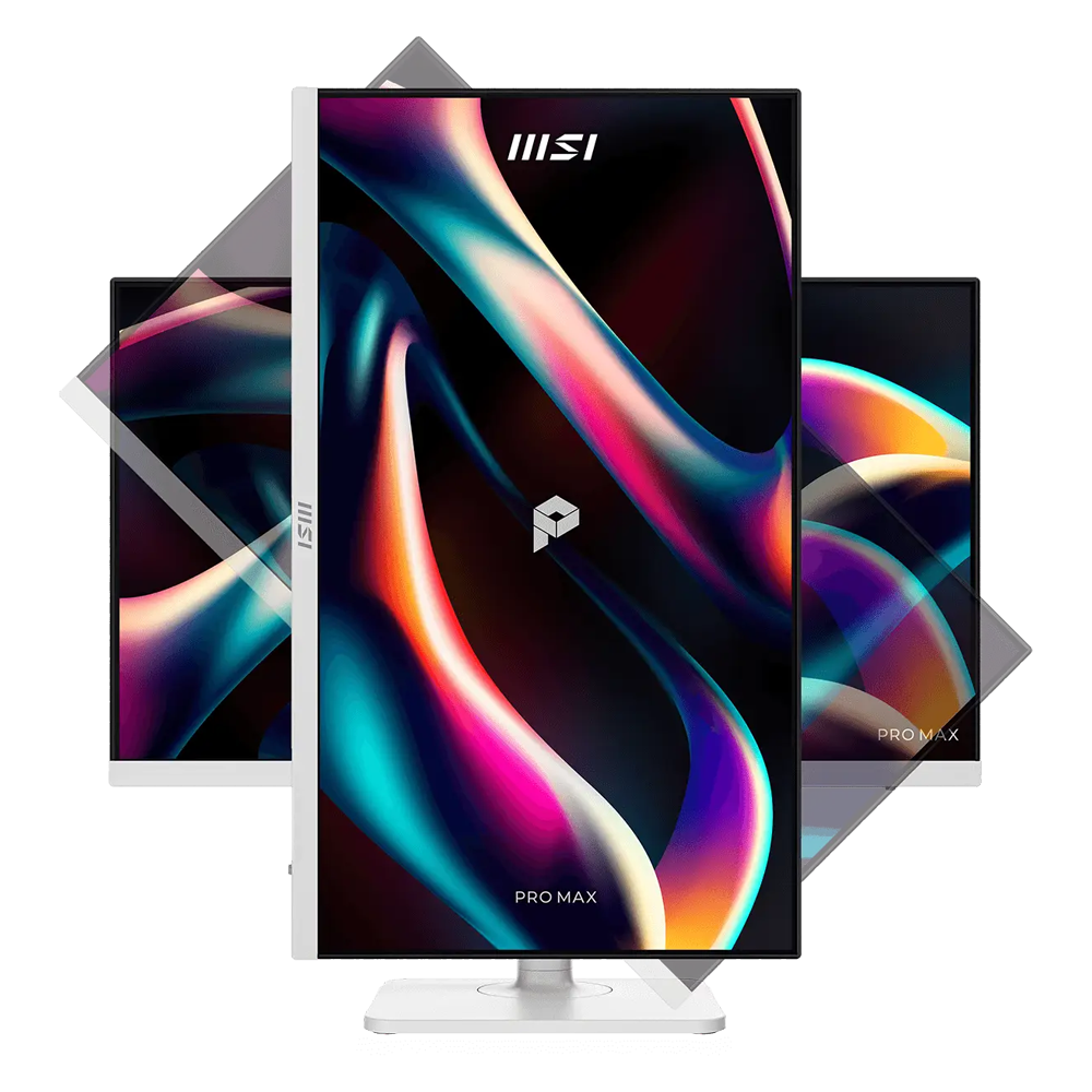 MSI PRO MAX 241PHW E14 23.8" 144Hz 4ms HDMI DP FreeSync HDR Ready Pivot FHD IPS Beyaz Monitör