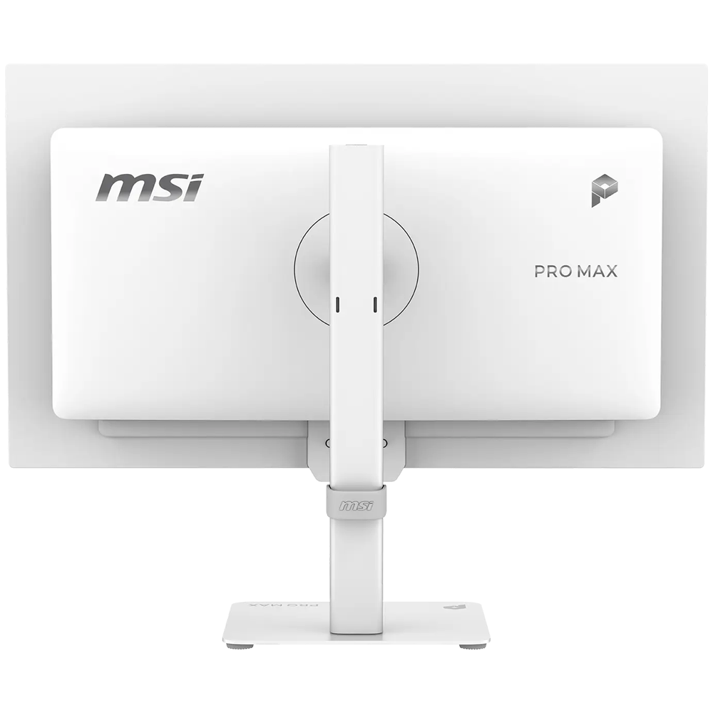 MSI PRO MAX 271UPXW12G 27" 120Hz 0.03ms HDMI DP FreeSync Premium Pro HDR400 Pivot UHD QD-OLED Beyaz Monitör