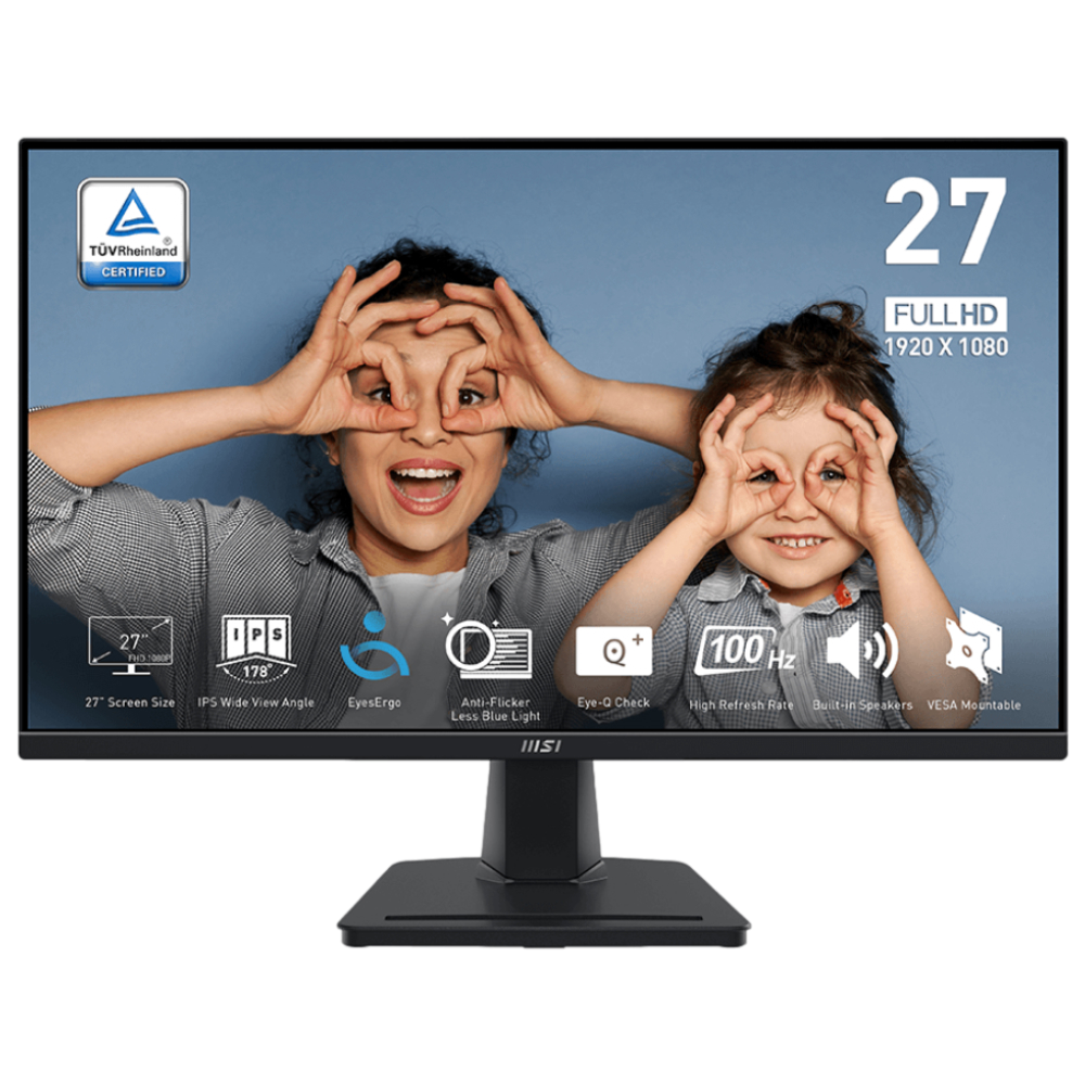 MSI PRO MP275 27" 100Hz 1ms HDMI VGA AdaptiveSync FHD IPS Monitör