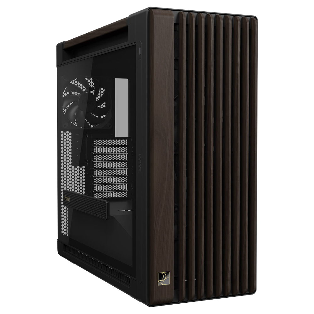 ASUS PROART PA602 Wood Edition USB 3.2 Type-C Siyah E-ATX Mid Tower Kasa
