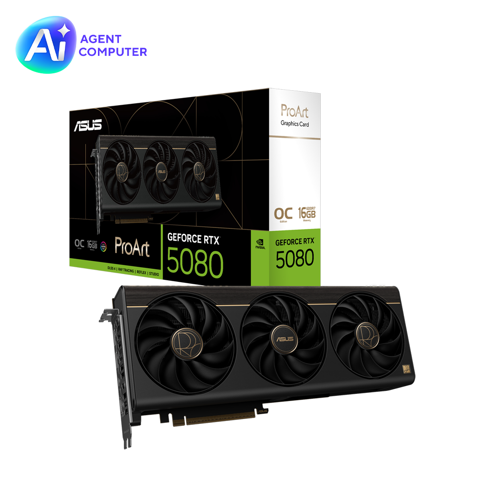 ASUS PROART GeForce RTX 5080 16GB GDDR7 OC Edition 256 Bit Ekran Kartı