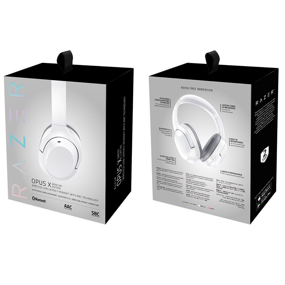 Razer Opus X Mercury Kablosuz Gaming Kulaklik| ITOPYA.COM
