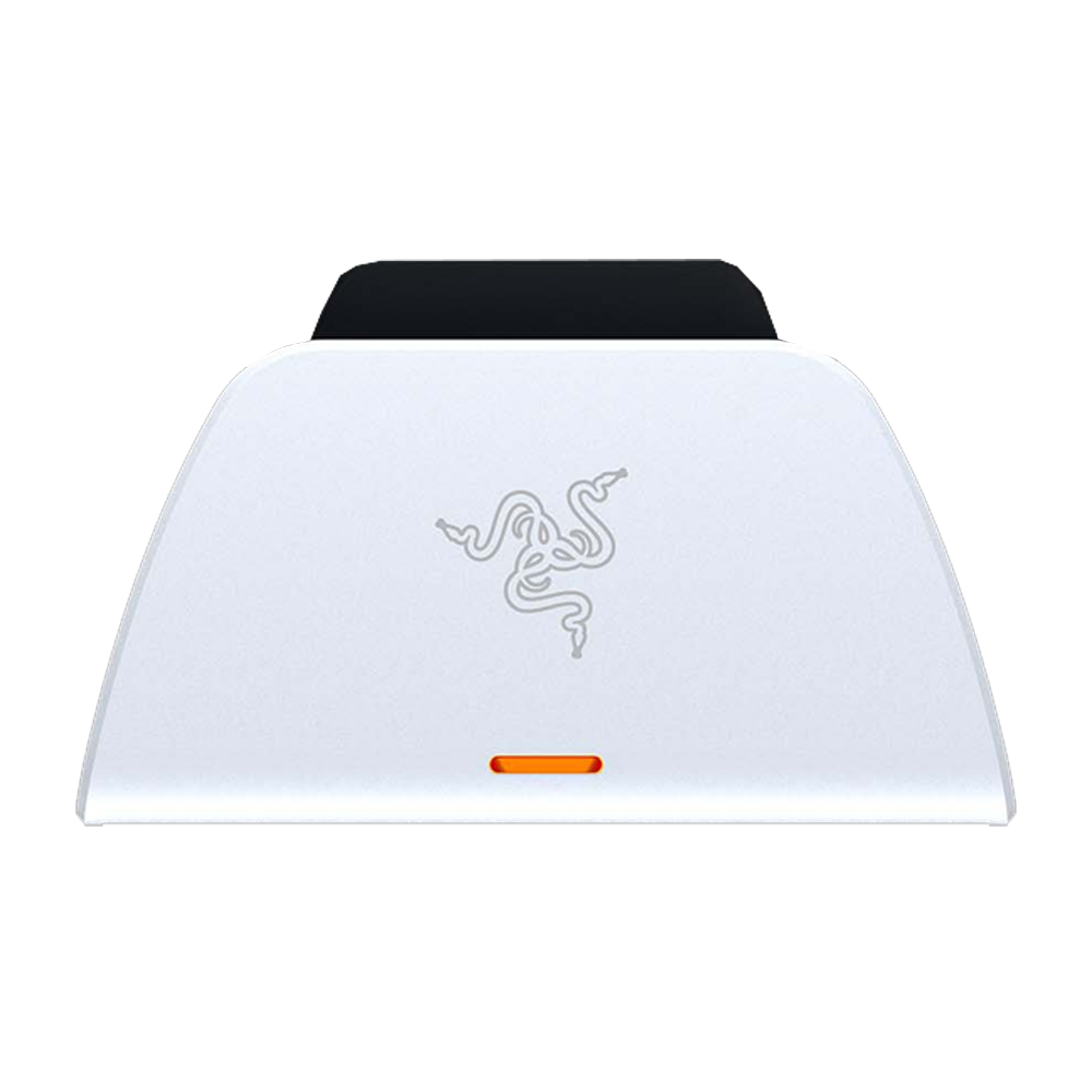 Razer Play Station 5 Dualsense Kablosuz Gamepad için Beyaz Hızlı Şarj Standı