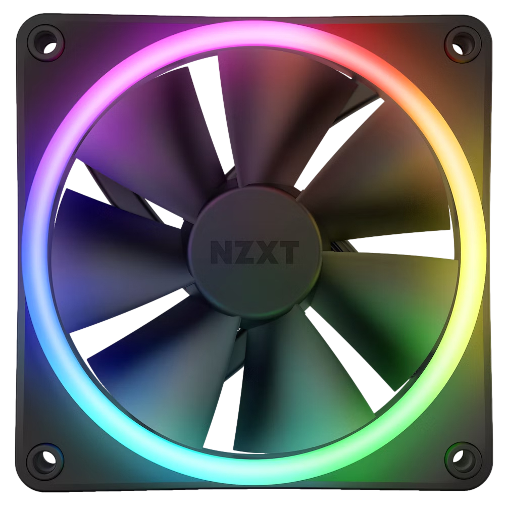 NZXT F120 RGB Duo 120mm Siyah Kasa Fanı