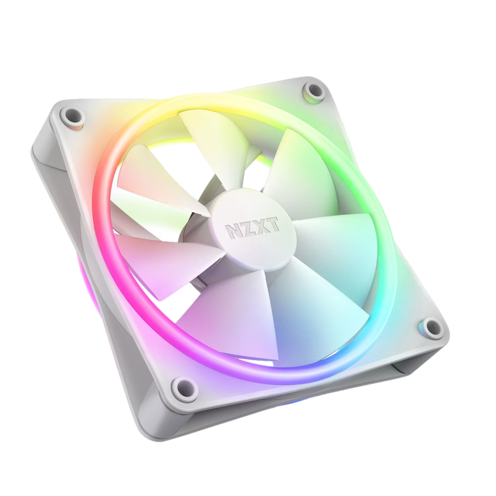 NZXT F120 RGB Duo 120mm Beyaz Kasa Fanı