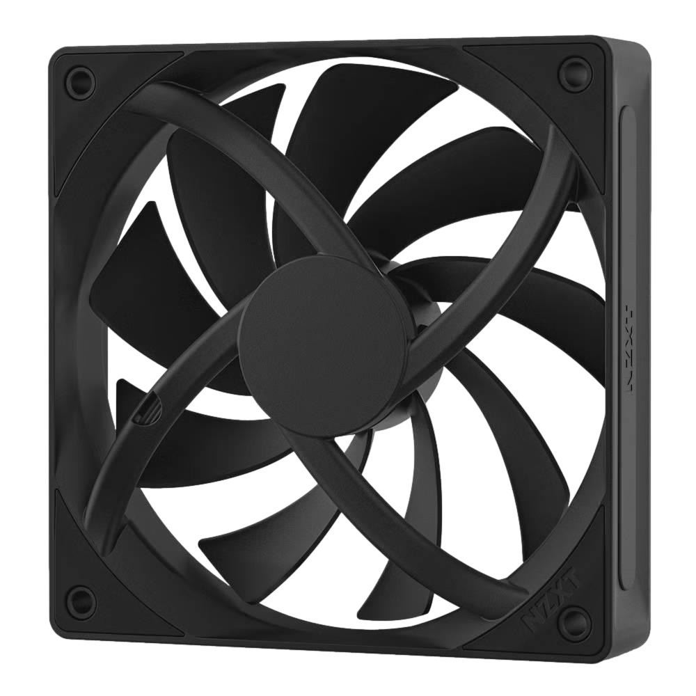 NZXT F120Q Quiet Airflow PWM 120mm Siyah Tekli Kasa Fanı