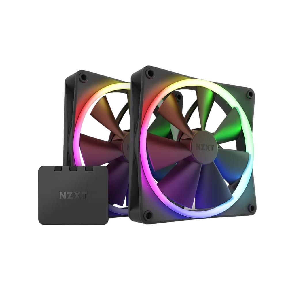 NZXT F140 RGB 140mm Siyah Kontrolcülü İkili Kasa Fanı