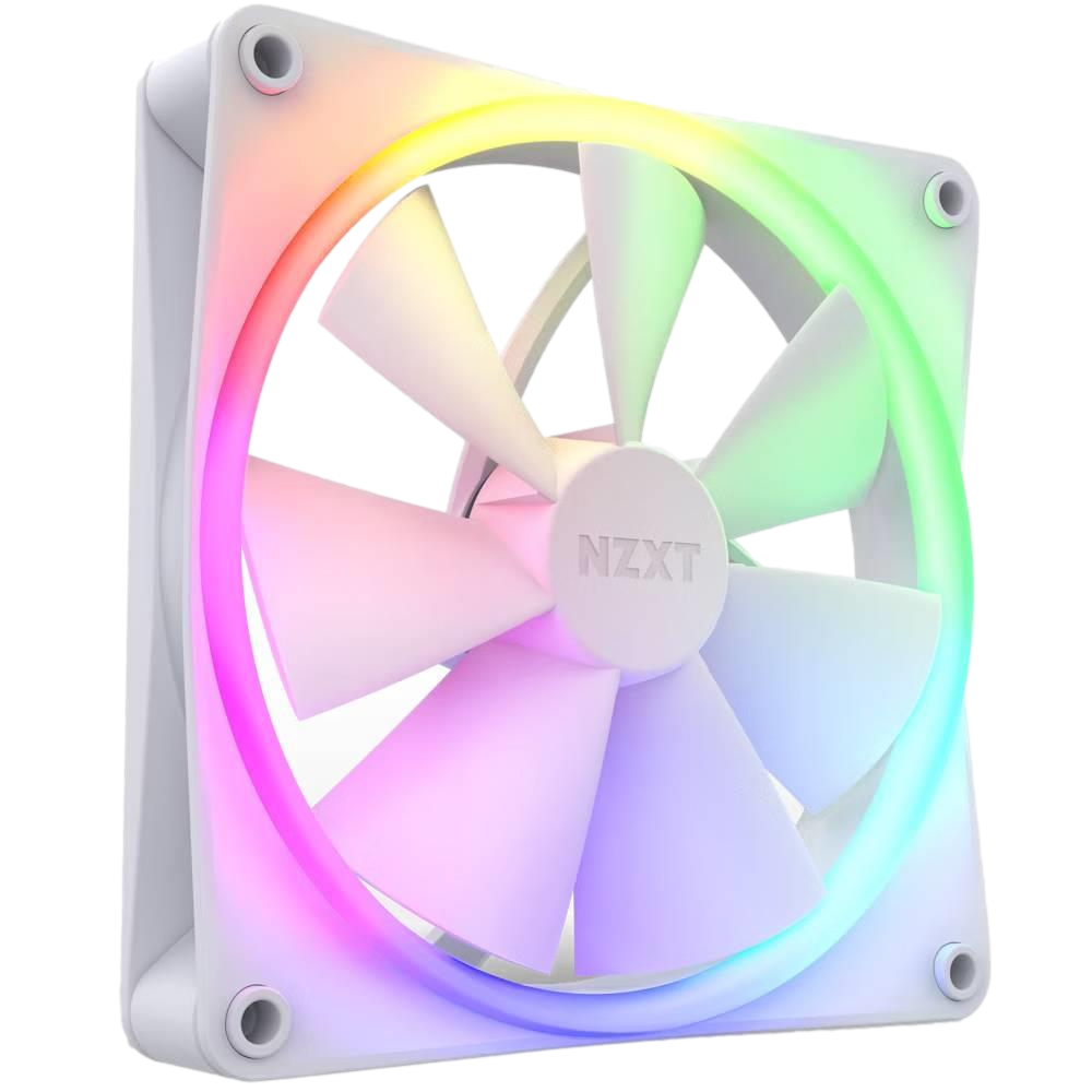 NZXT F140 RGB 140mm Beyaz Kasa Fanı