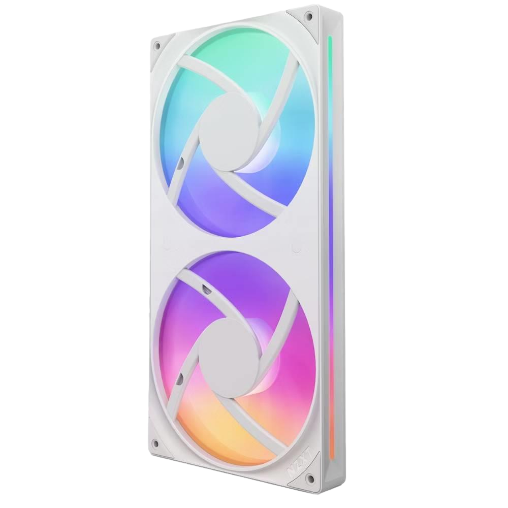 NZXT F280 Single-Frame RGB 280mm Beyaz Kasa Fanı