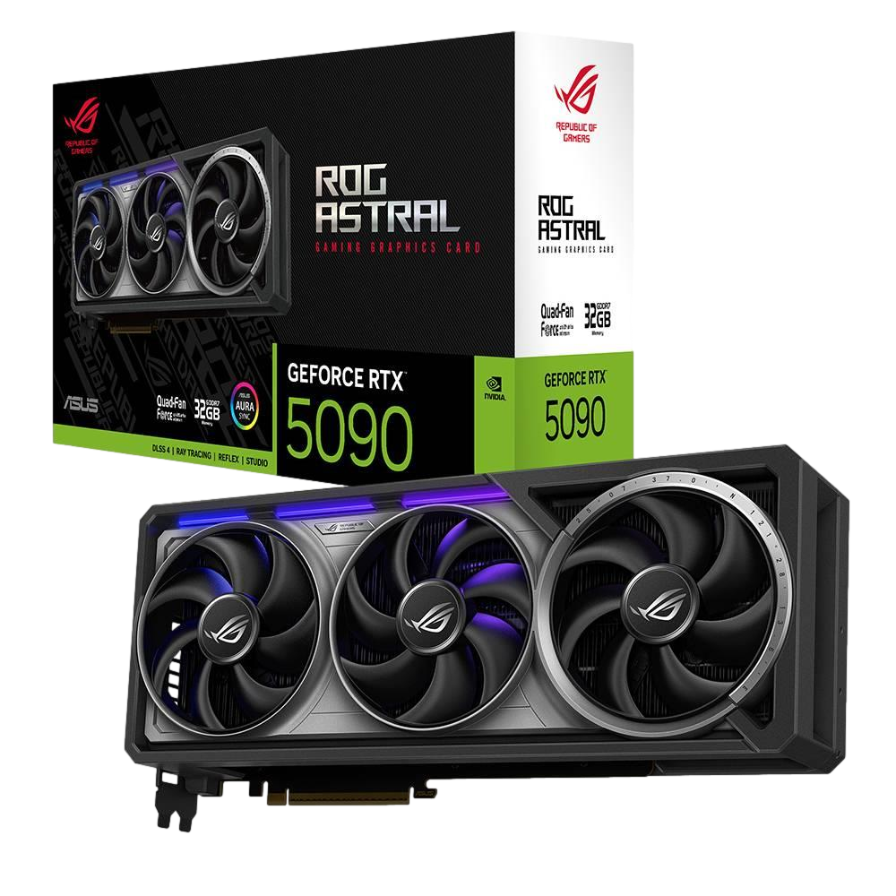 ASUS ROG Astral GeForce RTX 5090 32GB GDDR7 DLSS 4 512 Bit Ekran Kartı görsel 1