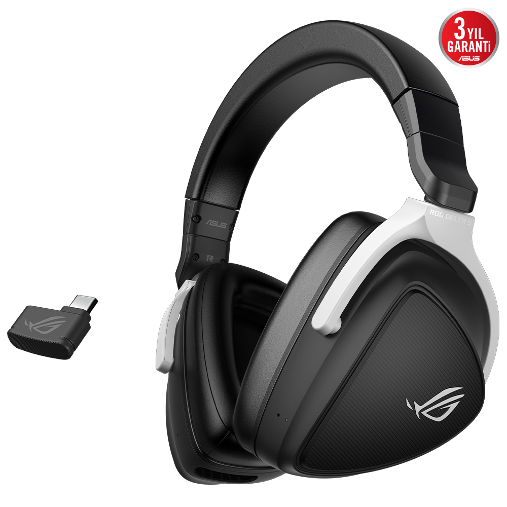 ASUS ROG Delta S Wireless 7.1 Surround Siyah Kablosuz Gaming Kulaklık