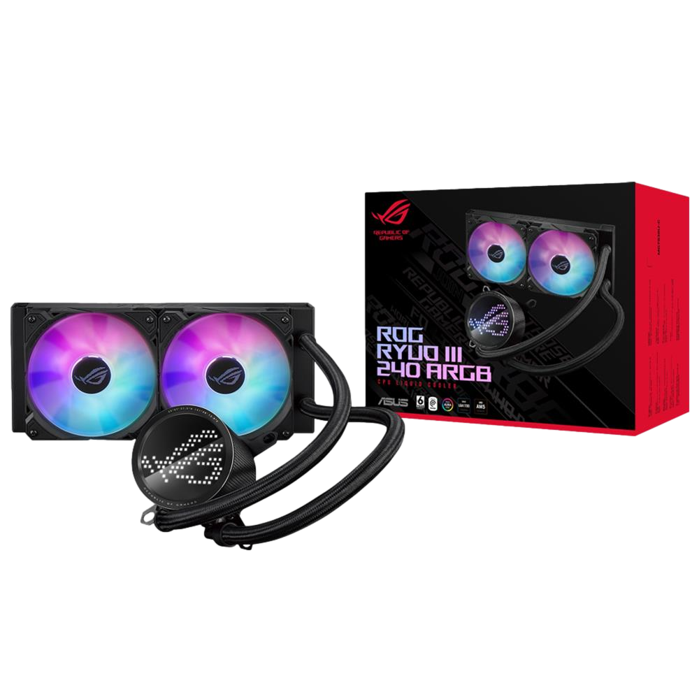 ASUS ROG RYUO III 240 ARGB Anime Matrix LED 240mm İşlemci Sıvı Soğutucu