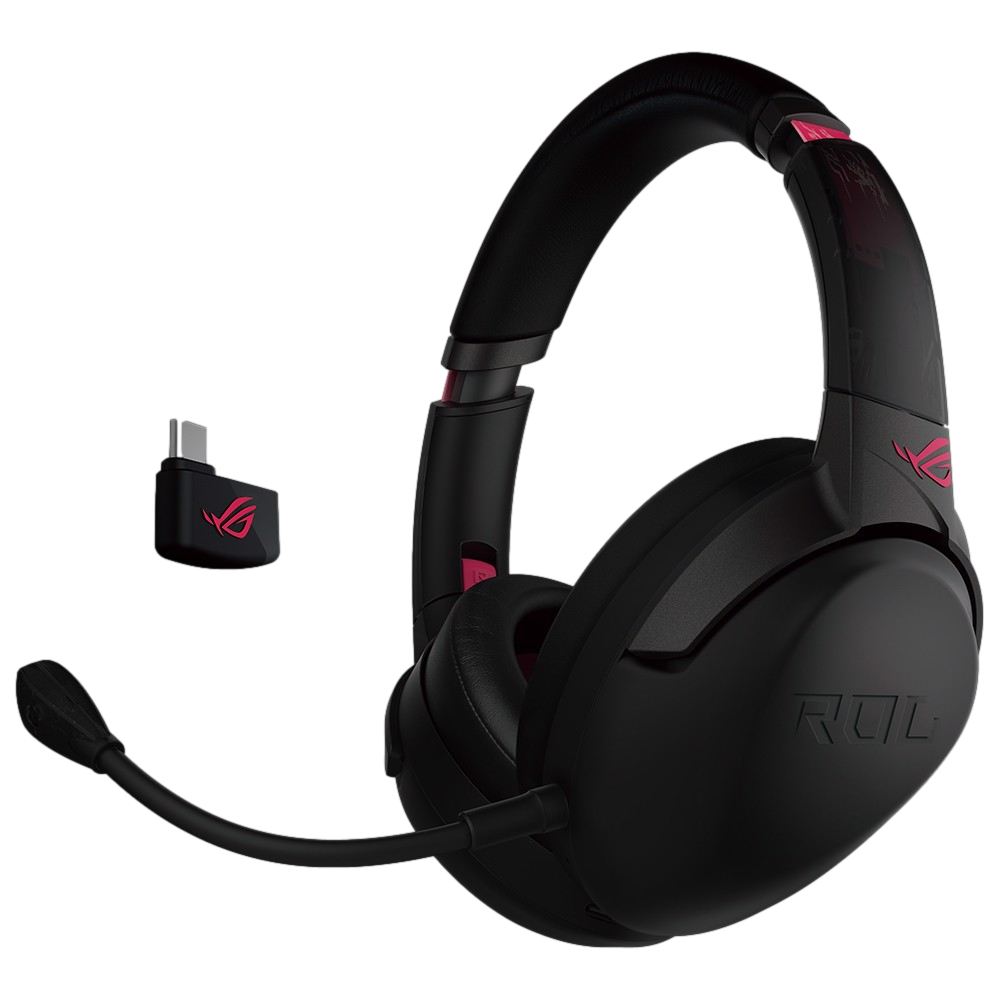 ASUS ROG STRIX GO 2.4 Electro Punk 7.1 Surround Kablosuz Gaming Kulaklık