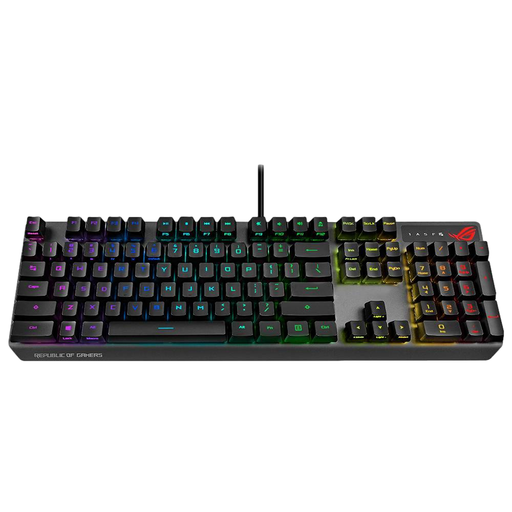 ASUS ROG STRIX Scope RX Red Switch Türkçe Optik Mekanik Gaming Klavye