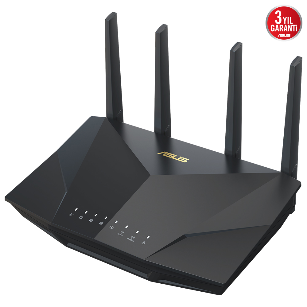 ASUS AX5400 Dual Band WiFi 6 802.11ax Genişletilebilir Router