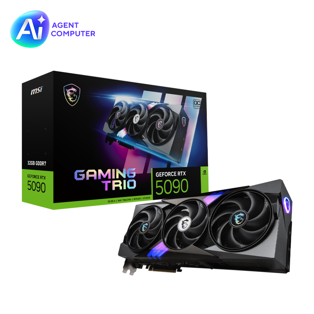 MSI GeForce RTX 5090 32G GAMING TRIO OC 32GB GDDR7 512 Bit Ekran Kartı