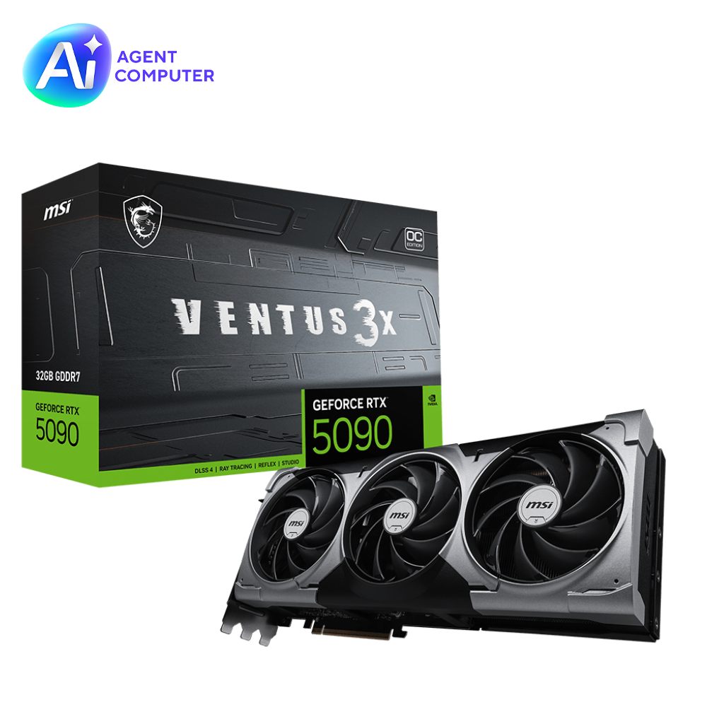 MSI GeForce RTX 5090 32G VENTUS 3X OC 32GB GDDR7 512 Bit Ekran Kartı