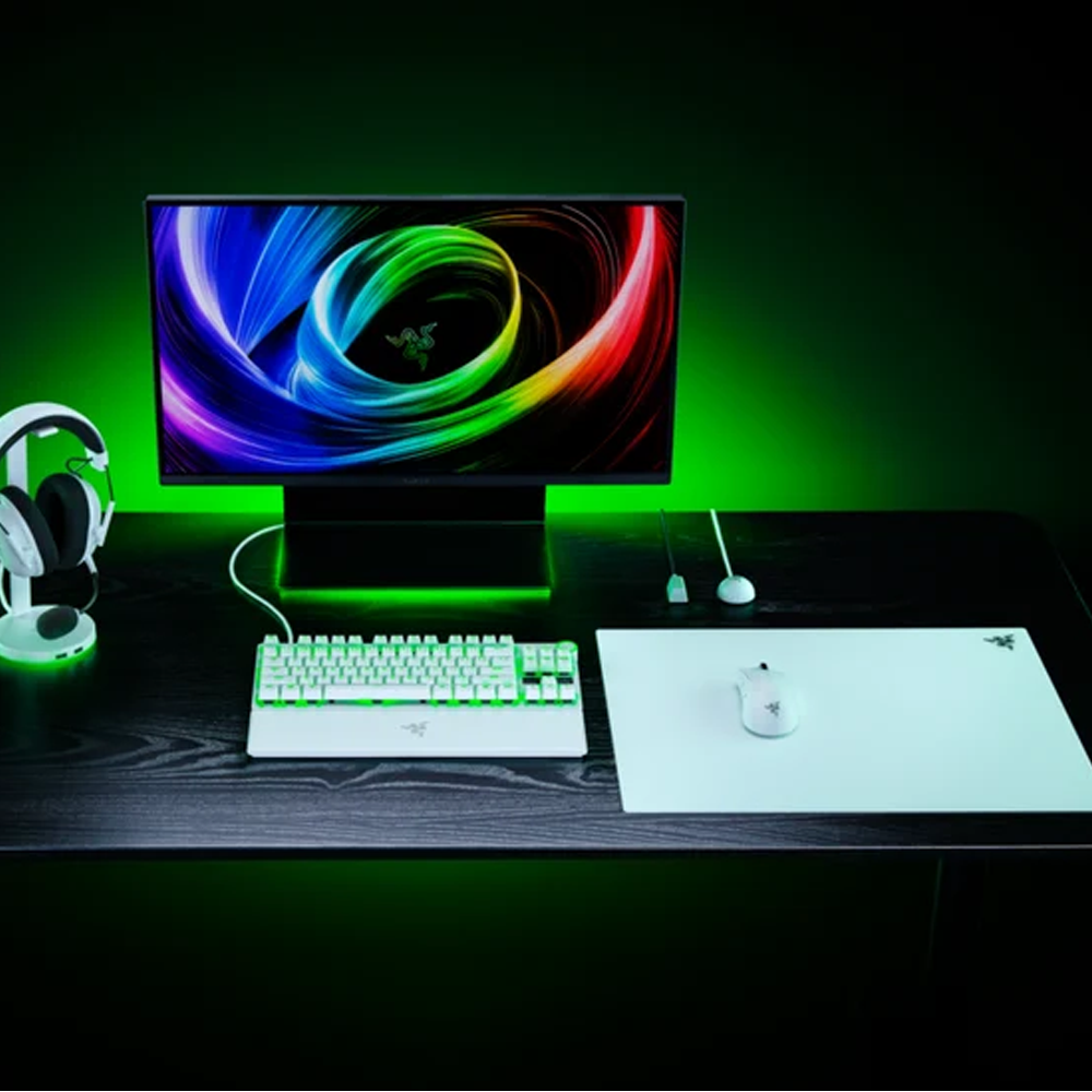 Razer Atlas Pro Large Beyaz Cam Gaming Mouse Pad