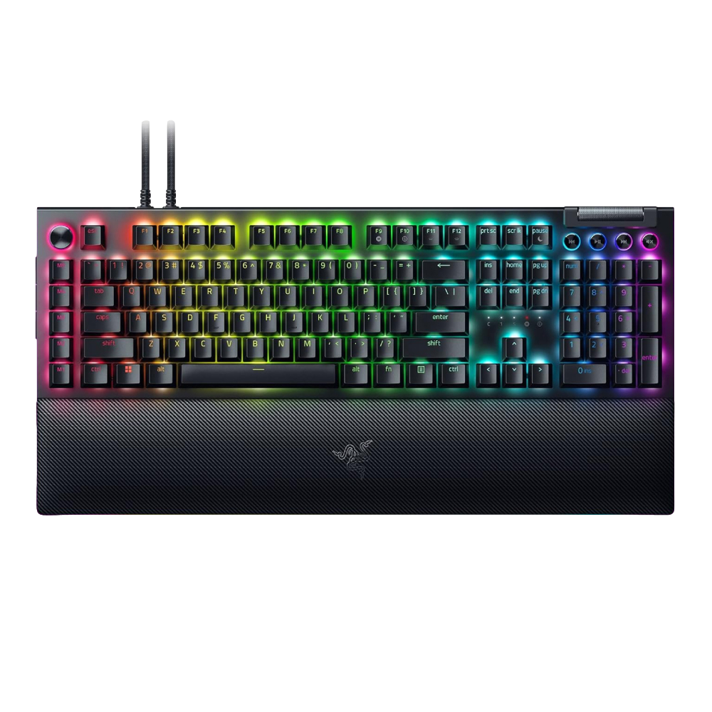 Razer BlackWidow V4 Pro Green Switch Kablolu Mekanik Gaming Klavye