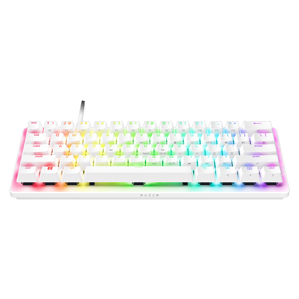 Razer Huntsman V3 Pro Mini Analog Optical Switch RGB Beyaz Kablolu Gaming Klavye