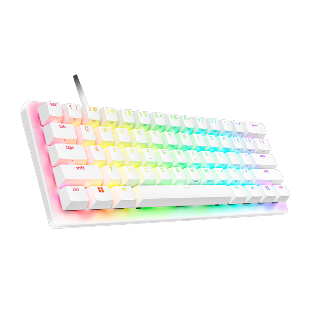 Razer Huntsman V3 Pro Mini Analog Optical Switch RGB Beyaz Kablolu Gaming Klavye