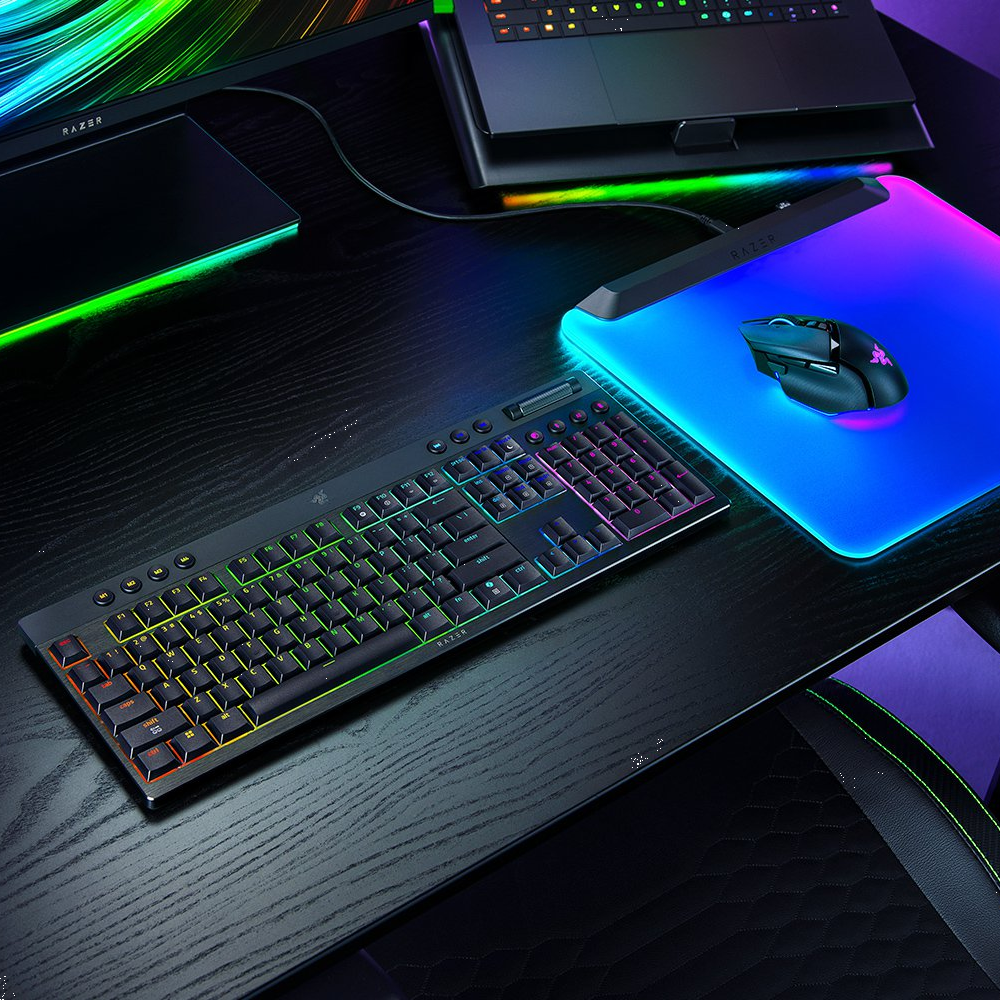 Razer Blackwidow V4 Low-Profile HyperSpeed Orange Switch RGB Kablosuz Gaming Klavye