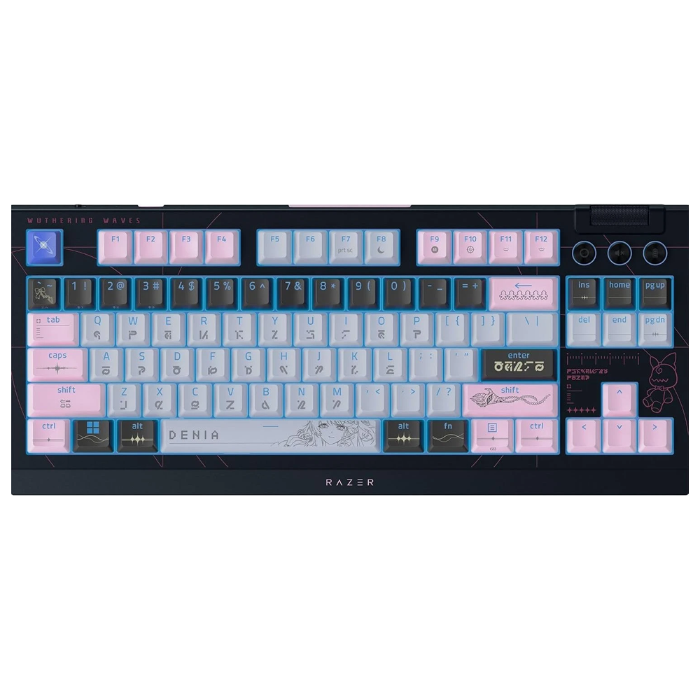 Razer Blackwidow V4 TKL Orange Switch RGB Wuthering Waves Edition Kablosuz Gaming Klavye