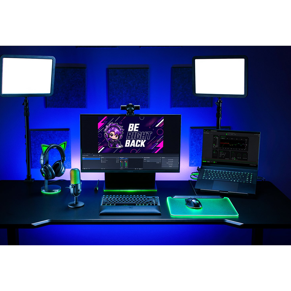 Razer Seiren V3 Chroma Siyah 32-Bit DSP Gaming Mikrofon