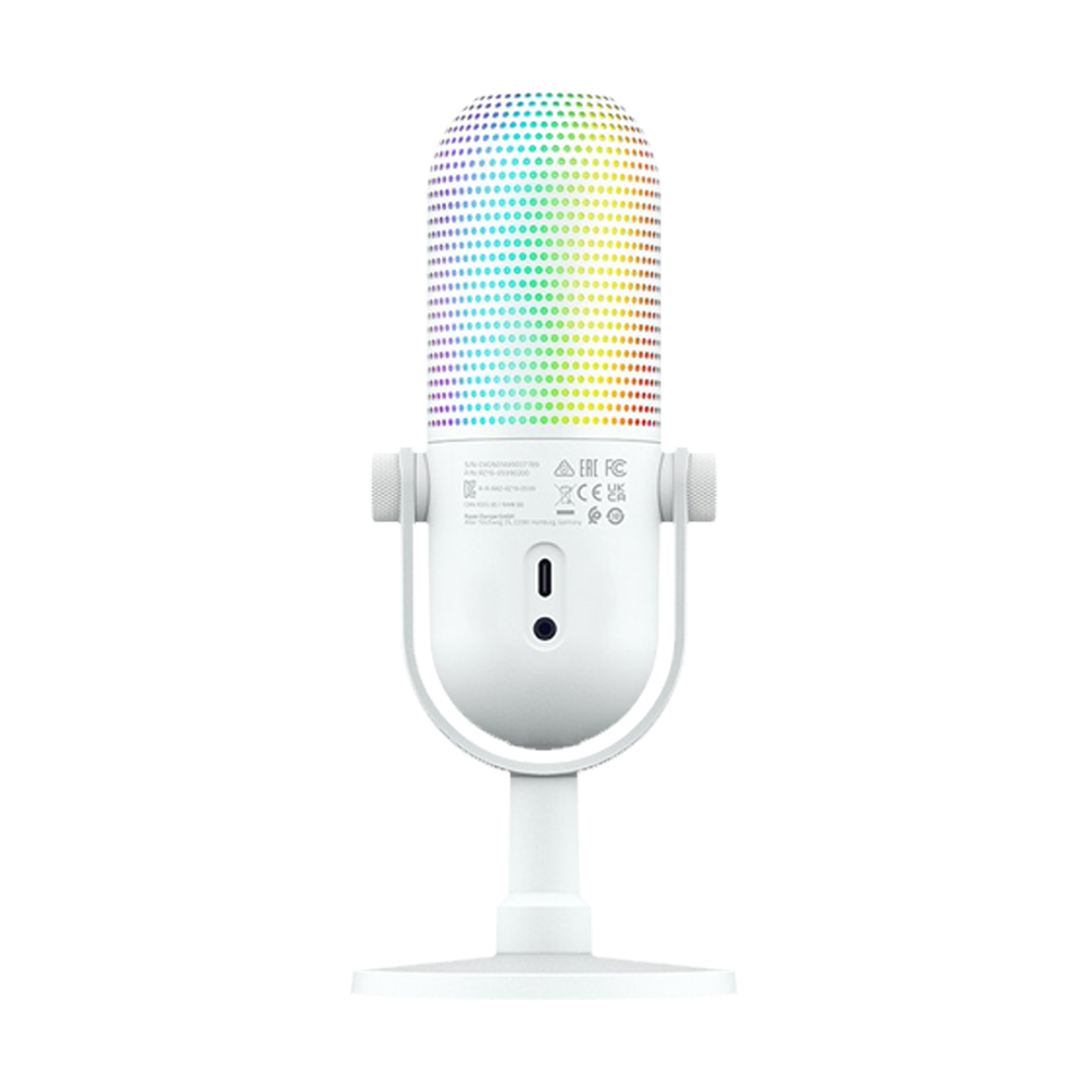 Razer Seiren V3 Chroma Beyaz 32-Bit DSP Gaming Mikrofon