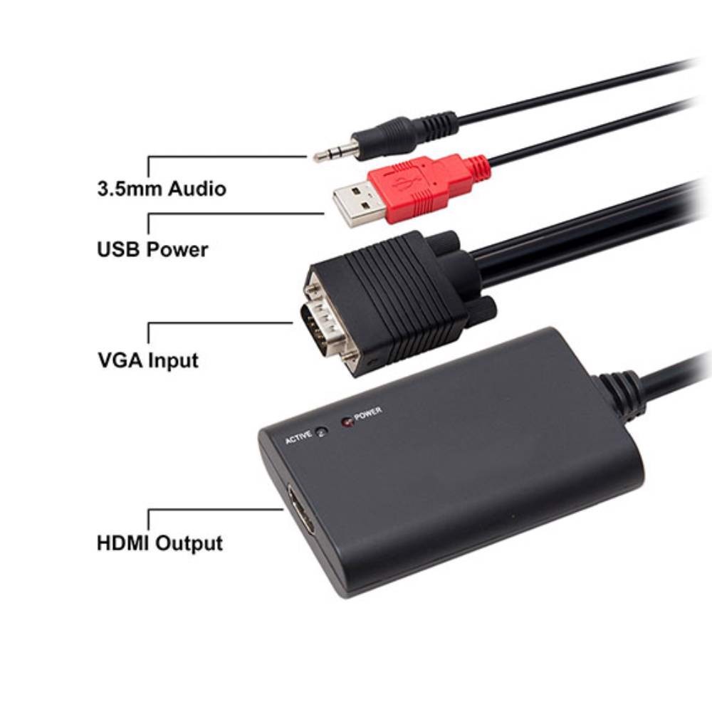 S-LINK SL-VHC20 VGA TO HDMI Çevirici Kablo