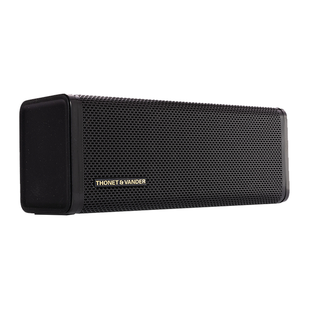 Thonet & Vander Frei Topp 24W RMS Taşınabilir TWS Piano Black Bluetooth Hoparlör