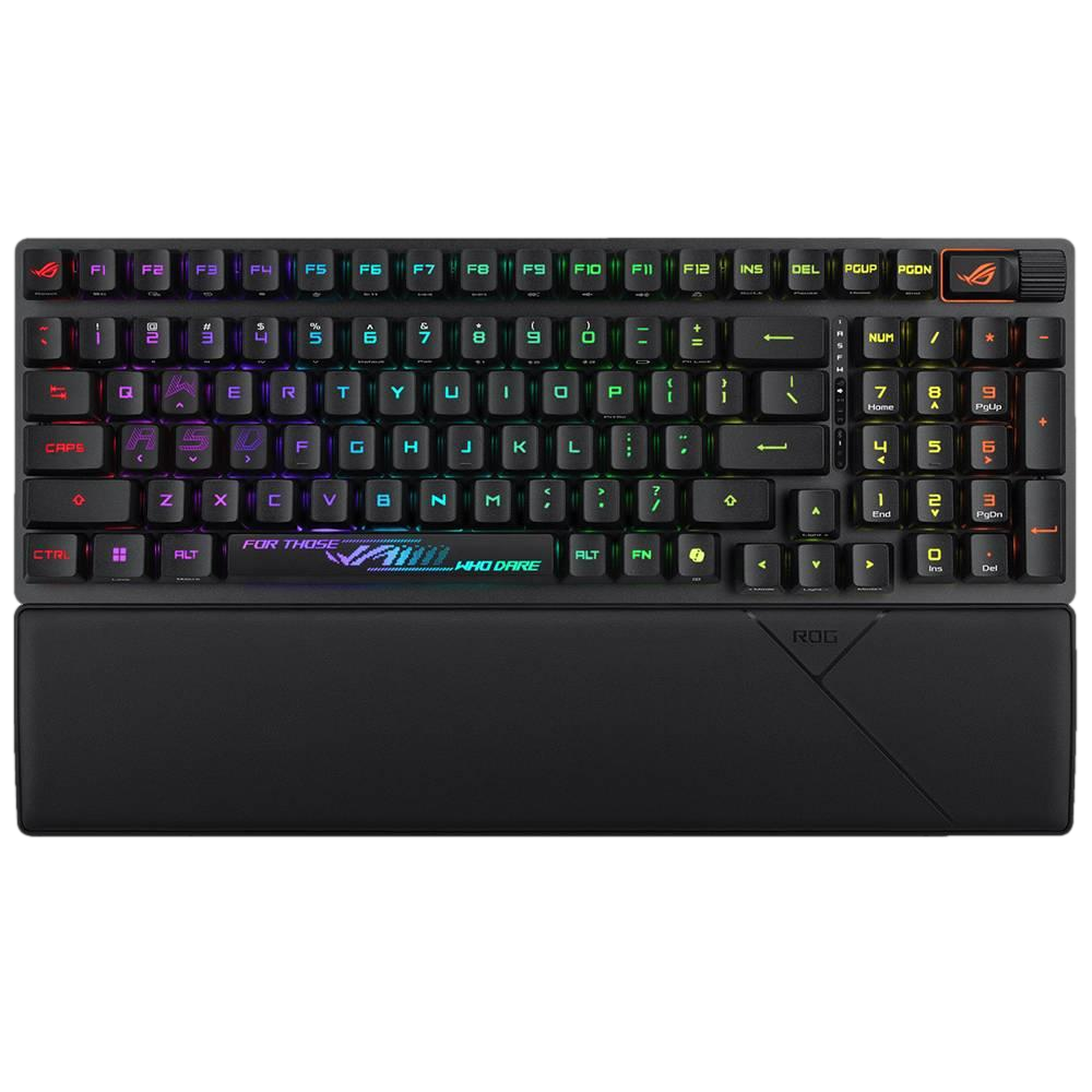 ASUS ROG Strix Scope II 96 RX Wireless ROG RX Optical Mechanical Switch Türkçe RGB Mekanik Kablosuz Gaming Klavye