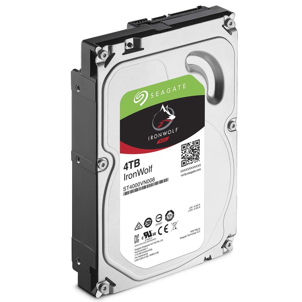 Seagate 4TB Ironwolf 64MB 5900rpm 3.5 SATA 3.0 NAS Harddisk